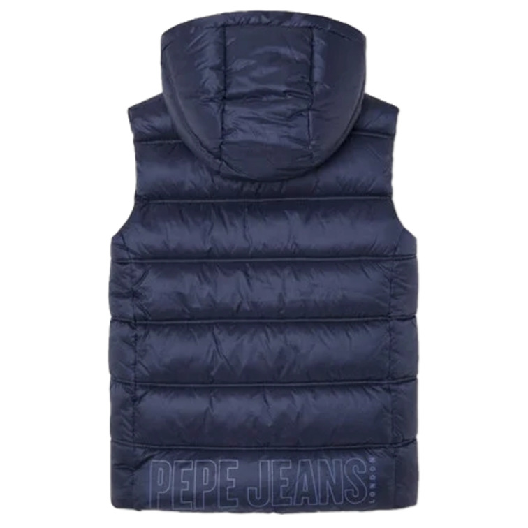 CHALECO ACOLCHADO NIÑO PEPE JEANS CON CAPUCHA