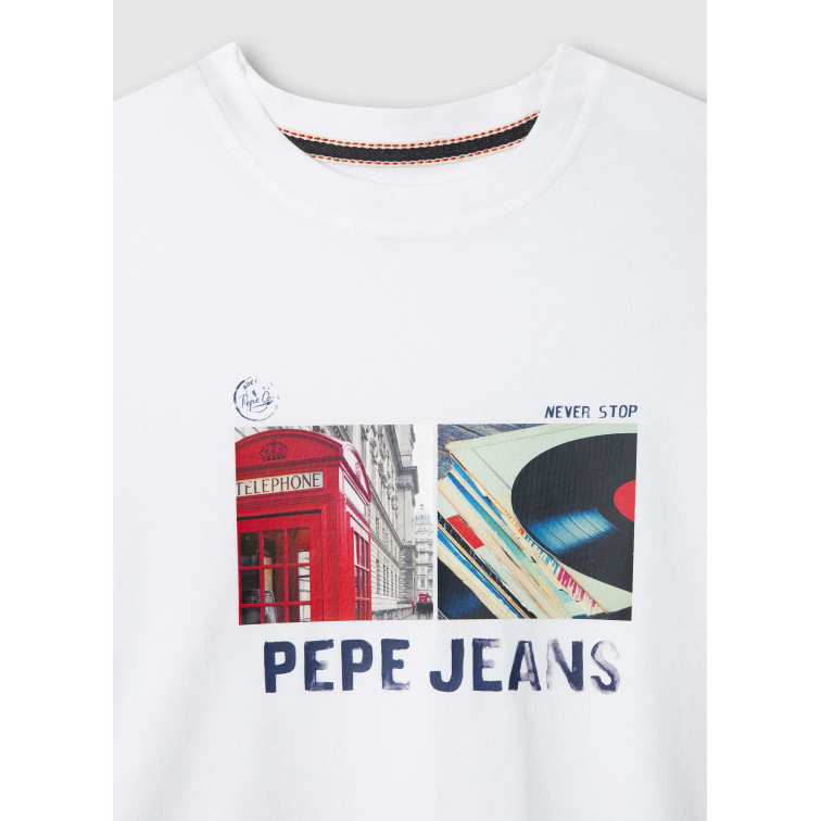 CAMISETA NIÑO  PEPE JEANS ASH