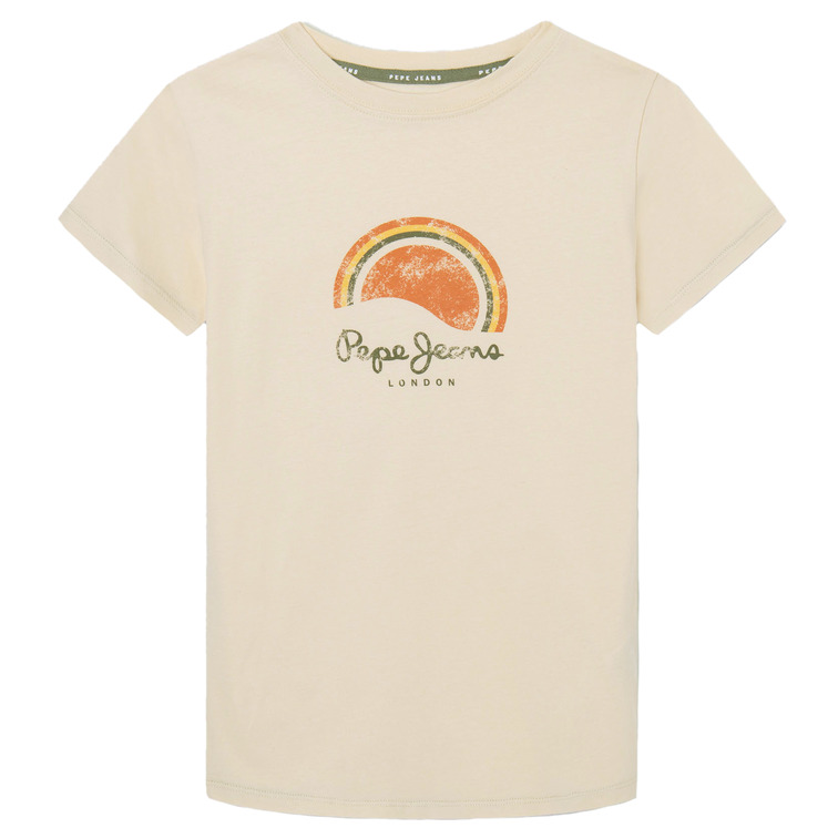 CAMISETA LOGO EFECTO DESGASTADO NIÑO PEPE JEANS BART