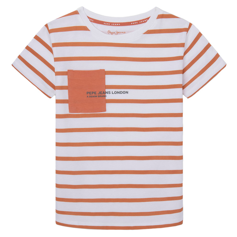 CAMISETA LOGO BOLSILLO FRONTAL NIÑO PEPE JEANS BLAKE