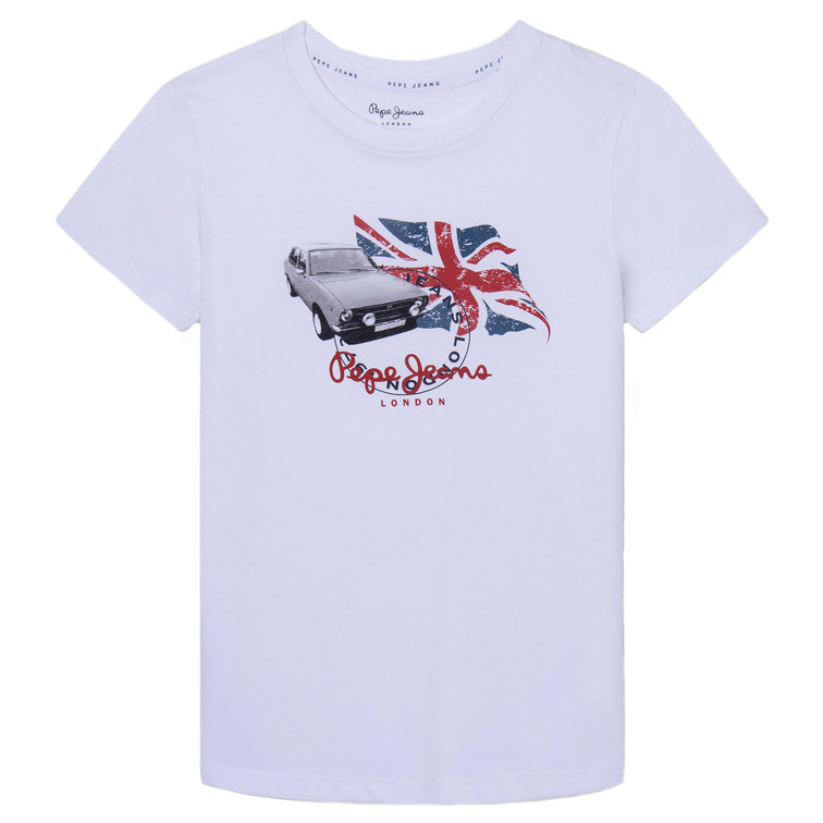 CAMISETA ESTAMPADO BANDERA NIÑO PEPE JEANS TROY TEE