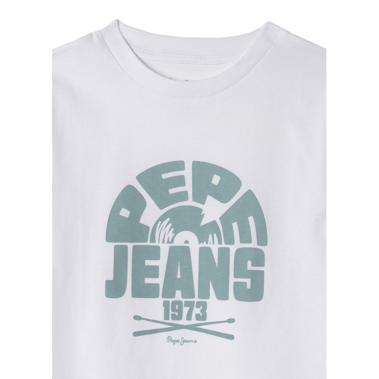 CAMISETA NIÑO PEPE JEANS LOGO ESTAMPADO