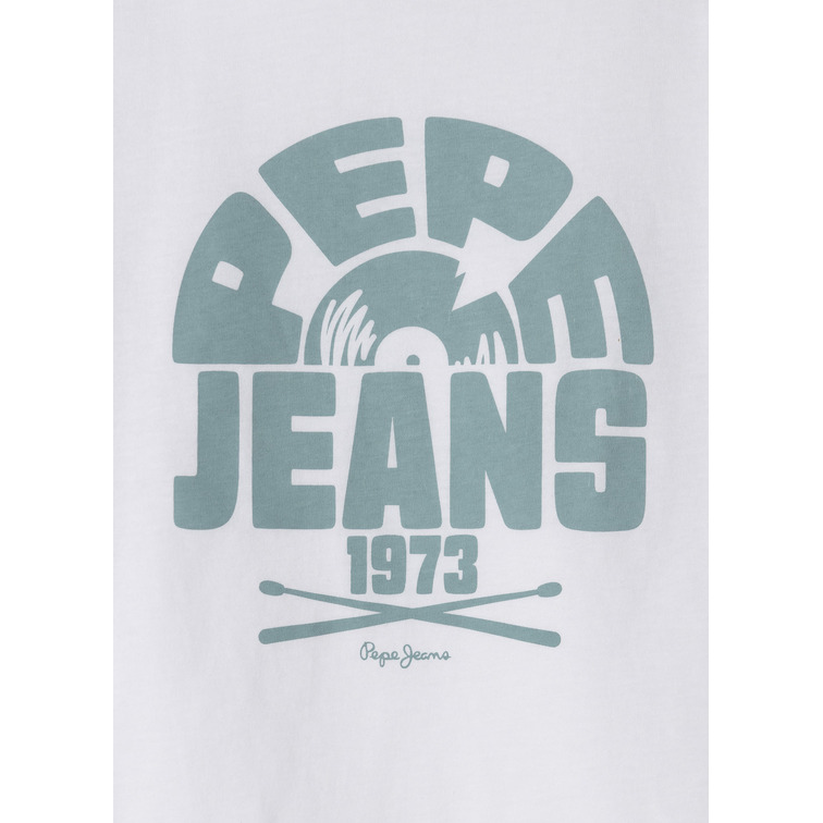 CAMISETA NIÑO PEPE JEANS LOGO ESTAMPADO