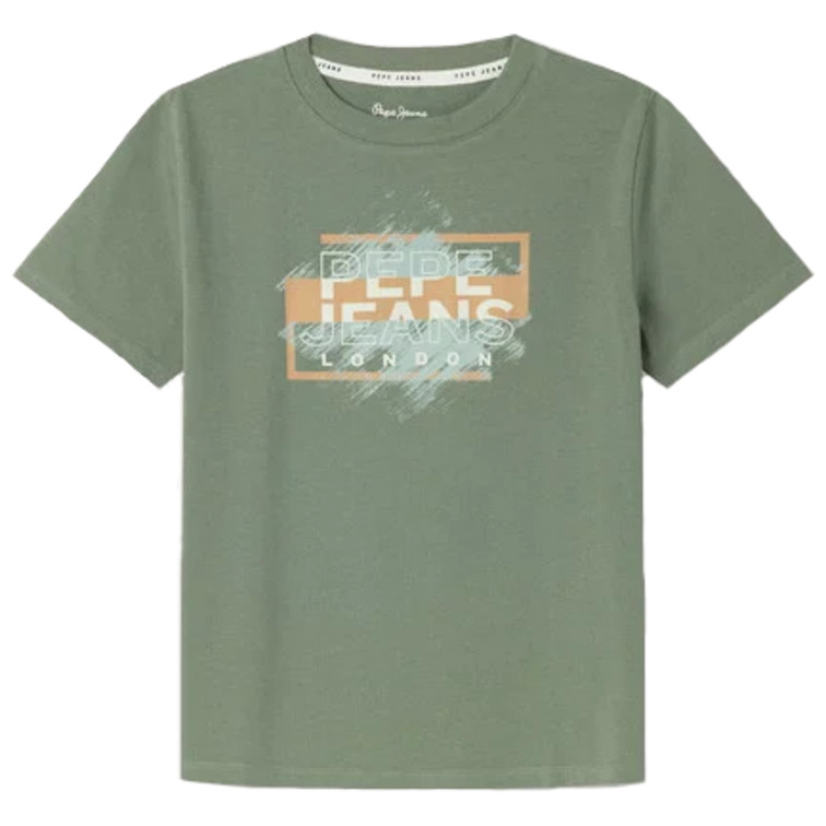 CAMISETA NIÑO PEPE JEANS LOGO ESTAMPADO