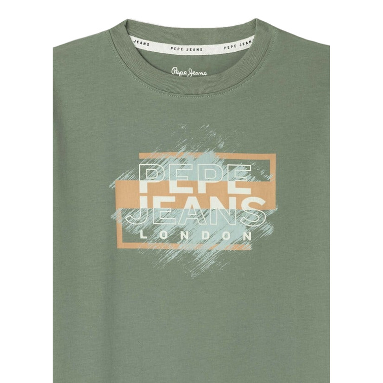 CAMISETA NIÑO PEPE JEANS LOGO ESTAMPADO