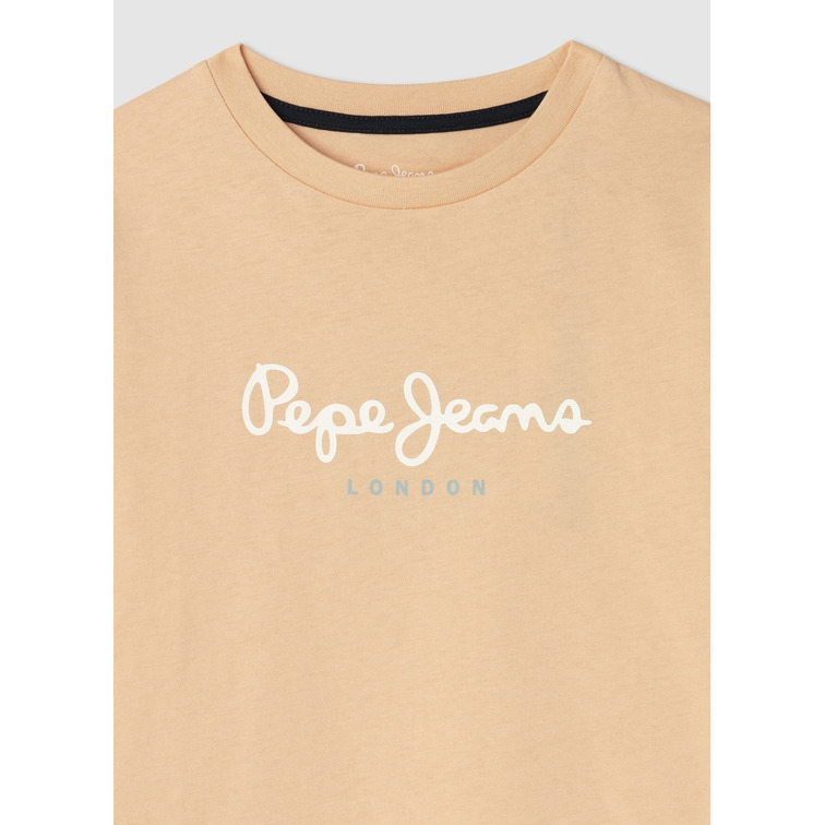 CAMISETA NIÑO PEPE JEANS LOGO ESTAMPADO