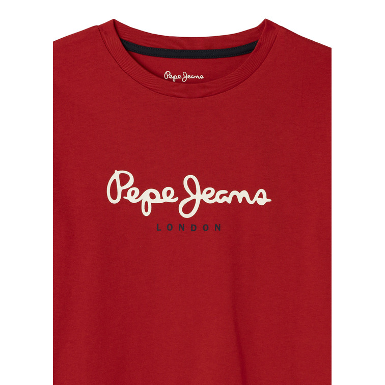 CAMISETA NIÑO PEPE JEANS LOGO ESTAMPADO