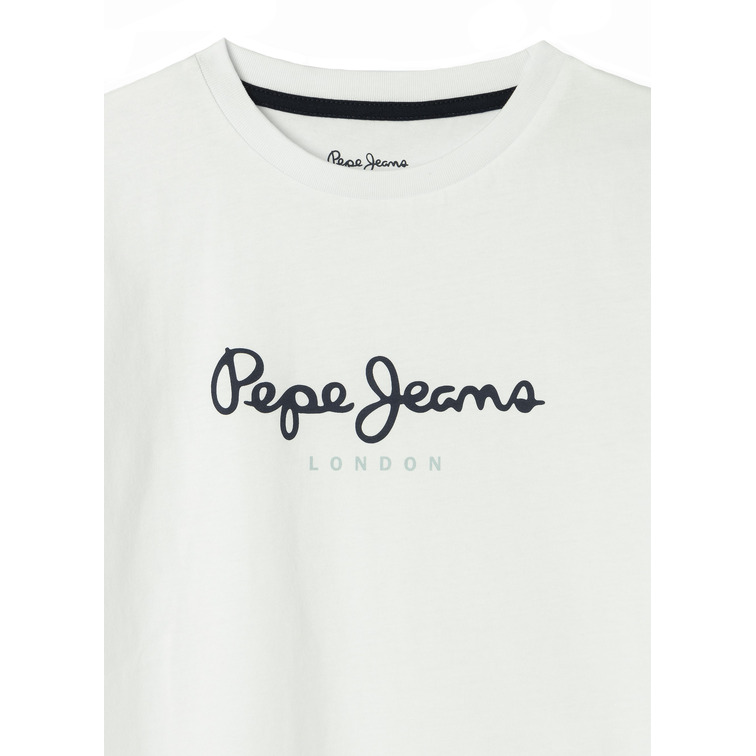 CAMISETA NIÑO PEPE JEANS LOGO ESTAMPADO