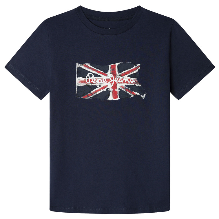 CAMISETA NIÑO  PEPE JEANS CLAG JR N