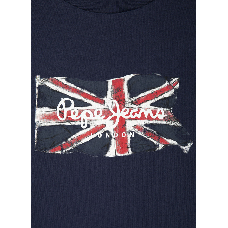 CAMISETA NIÑO  PEPE JEANS CLAG JR N
