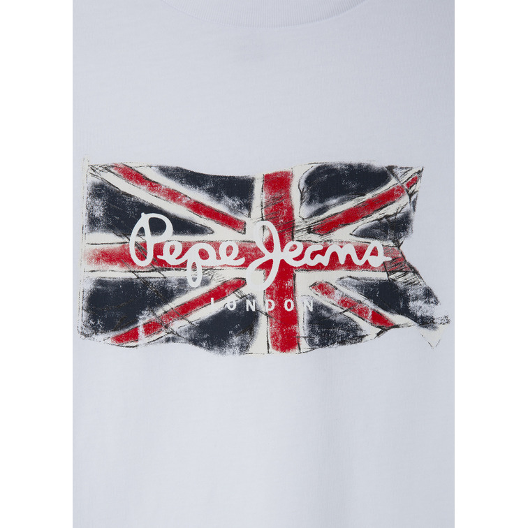 CAMISETA NIÑO  PEPE JEANS CLAG JR N