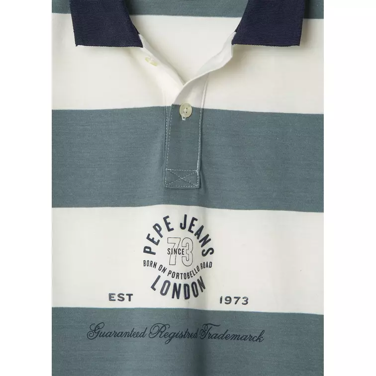 POLO MANGA LARGA NIÑO PEPE JEANS A RAYAS