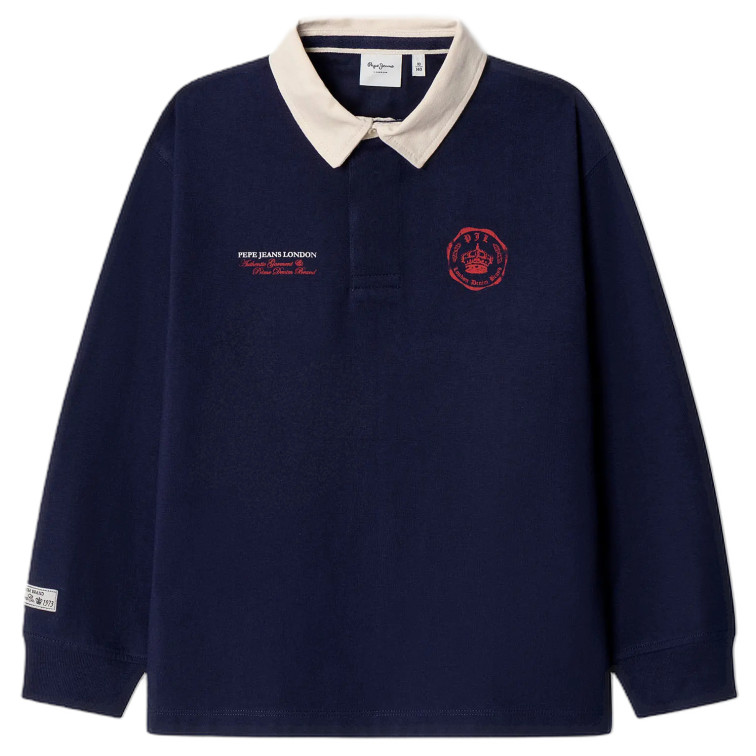 POLO RUGBY NIÑO PEPE JEANS MANGA LARGA