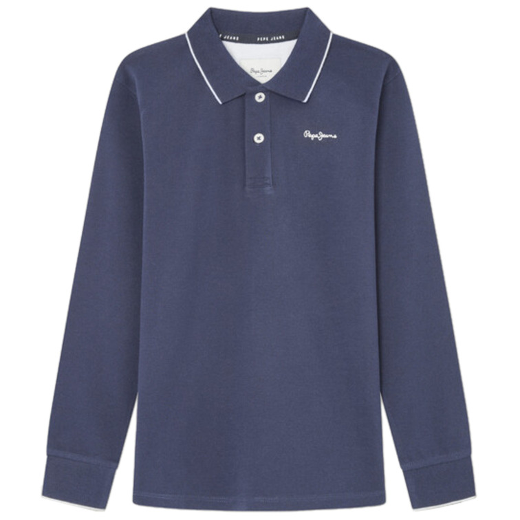POLO PIQUÉ NIÑO PEPE JEANS MANGA LARGA