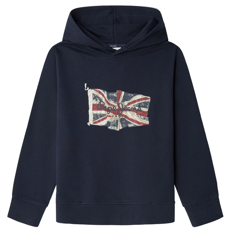 SUDADERA NIÑO  PEPE JEANS UNION JACK HOODIE