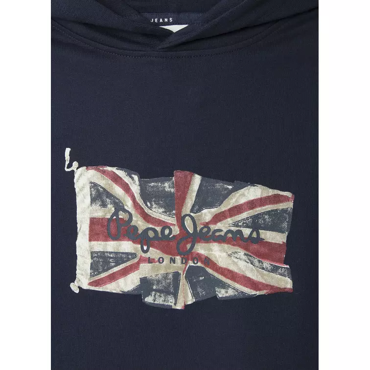 SUDADERA NIÑO  PEPE JEANS UNION JACK HOODIE