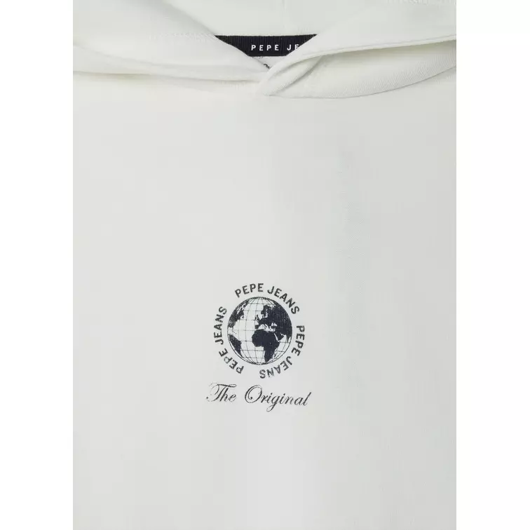 SUDADERA CON CAPUCHA NIÑO PEPE JEANS FIT HOLGADO