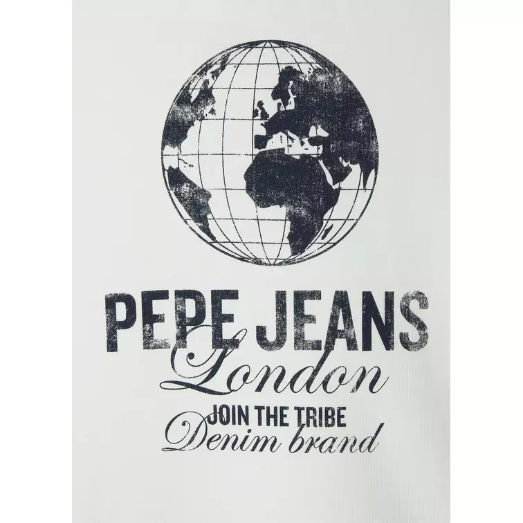 SUDADERA CON CAPUCHA NIÑO PEPE JEANS FIT HOLGADO