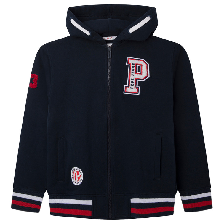 SUDADERA LETRAS RETRO NIÑO PEPE JEANS OSCAR