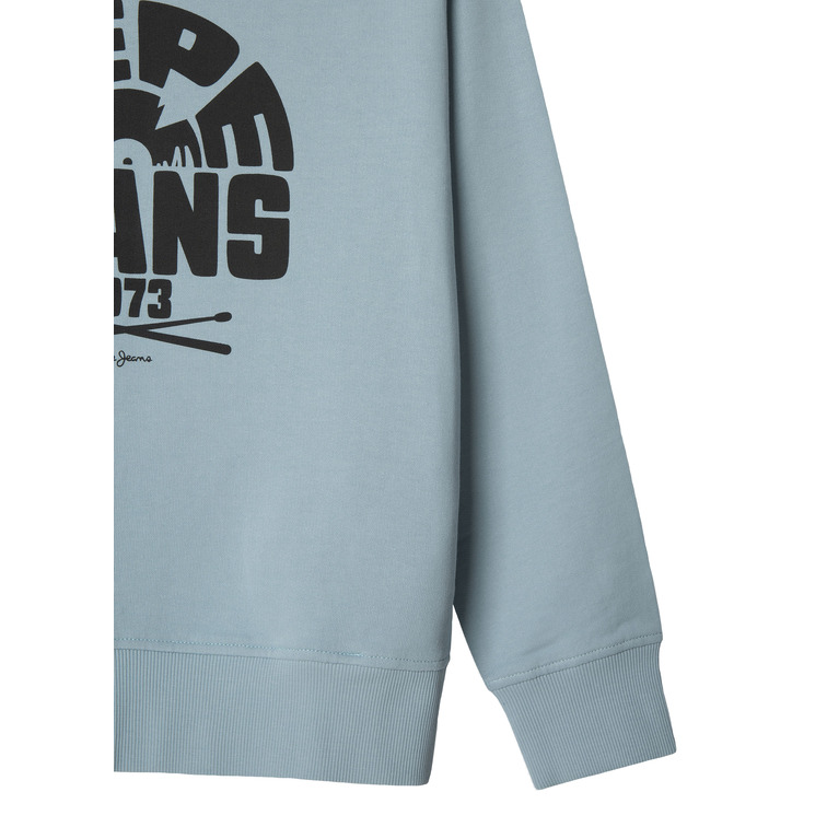 SUDADERA CON CAPUCHA NIÑO PEPE JEANS CON LOGO