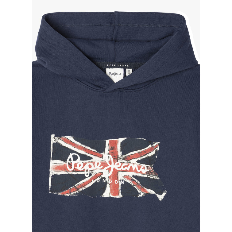 SUDADERA NIÑO  PEPE JEANS CLAG HOODIE JR