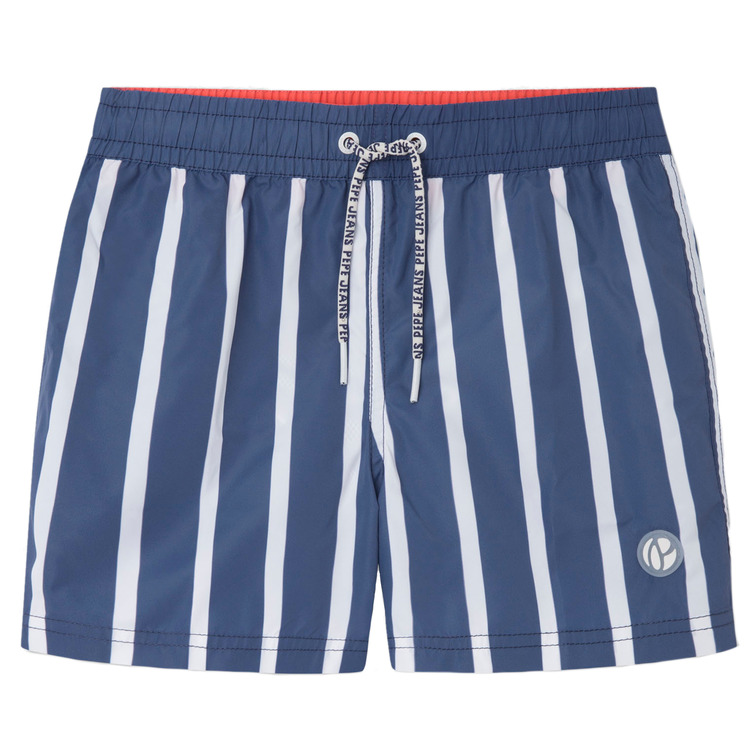 BAÑADOR BERMUDA ESTAMPADO RAYAS NIÑO PEPE JEANS GILBERT