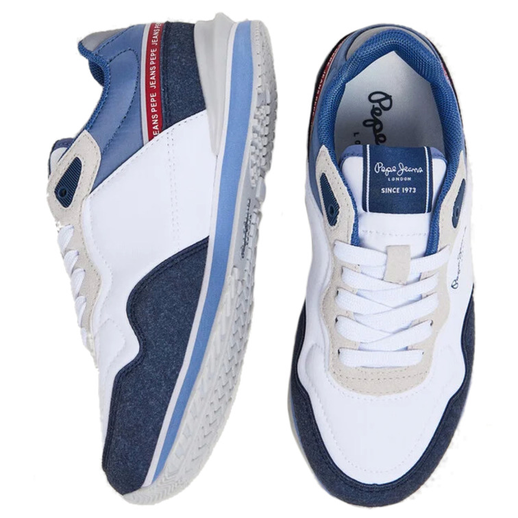 ZAPATILLA COMBINADA ESTILO RUNNING NIÑO PEPE JEANS