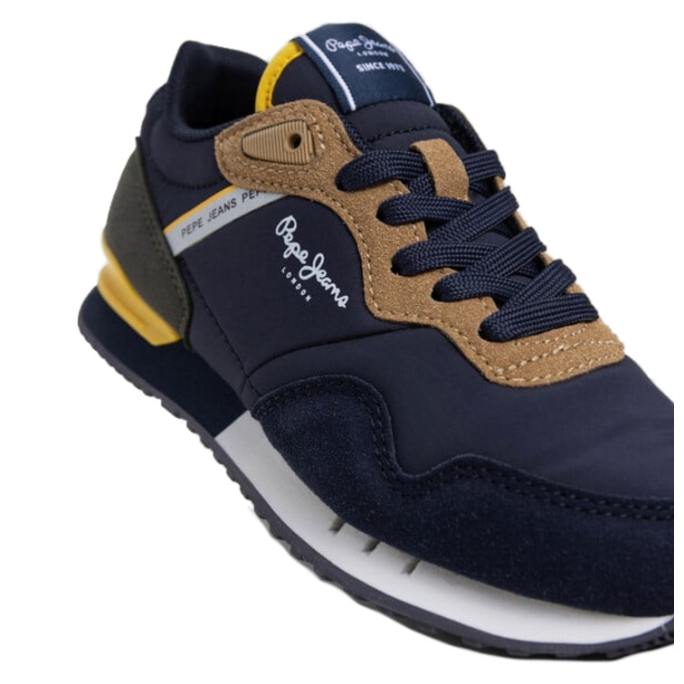 ZAPATILLA COMBINADA NIÑO PEPE JEANS DE RUNNING