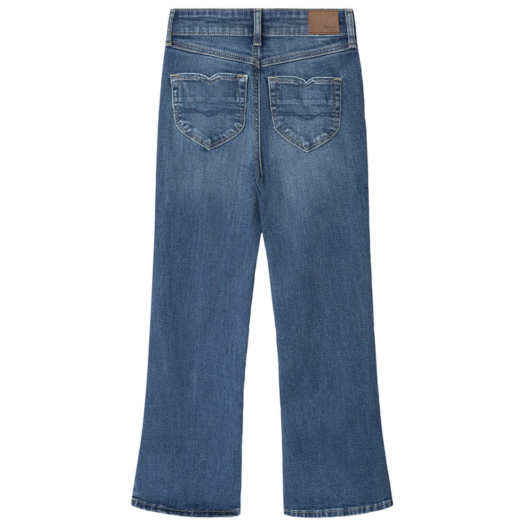 VAQUERO NIÑA  PEPE JEANS SLIM FIT FLARE HW WILLA