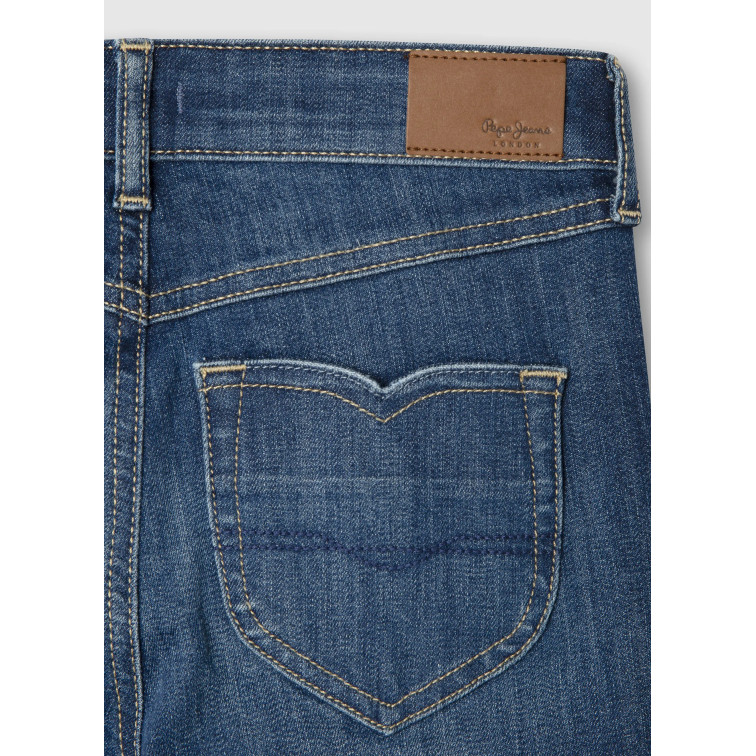 VAQUERO NIÑA  PEPE JEANS SLIM FLARE HW WILLA