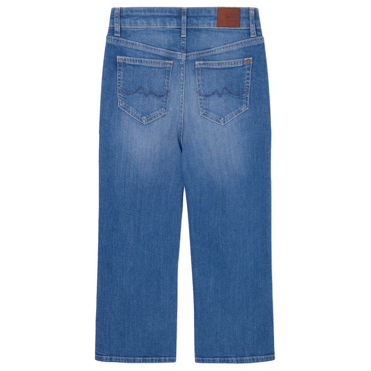 VAQUERO NIÑA  PEPE JEANS WIDE LEG JEANS HW JR