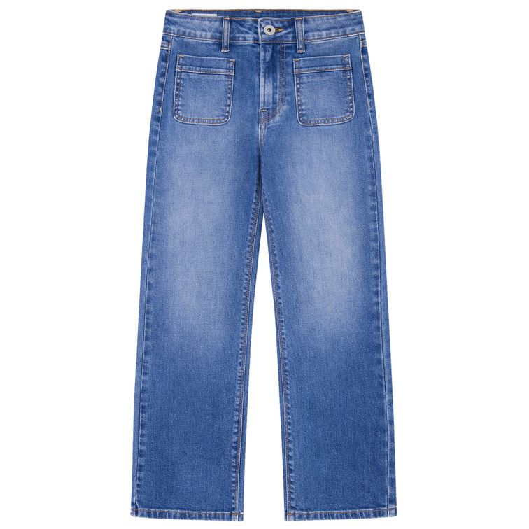 VAQUERO ANCHO NIÑA PEPE JEANS TIRO ALTO