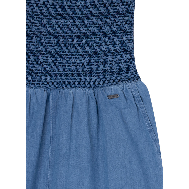 MONO LARGO TEJIDO DENIM NIÑA PEPE JEANS JAMMIE