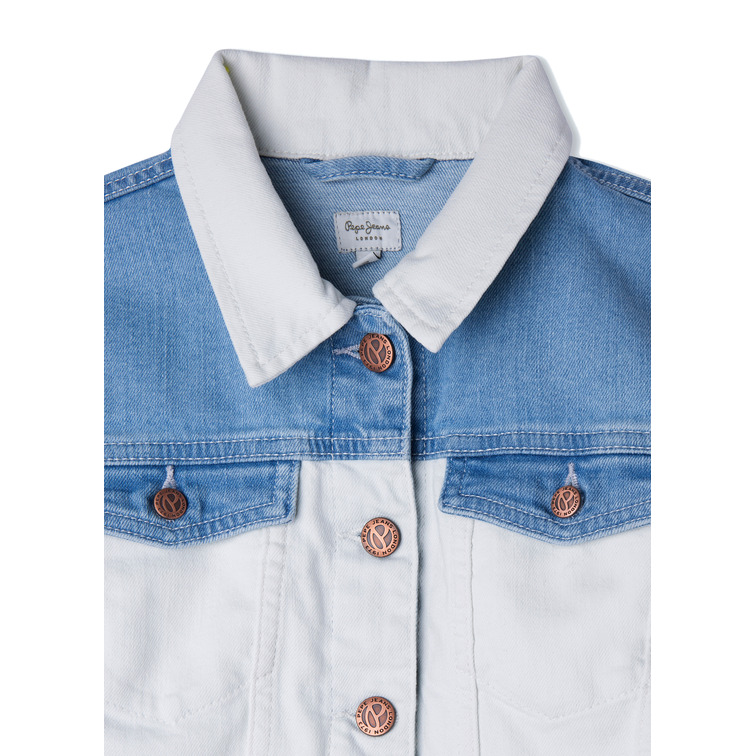 CAZADORA VAQUERA CROP NIÑA PEPE JEANS TIFFY BLEND