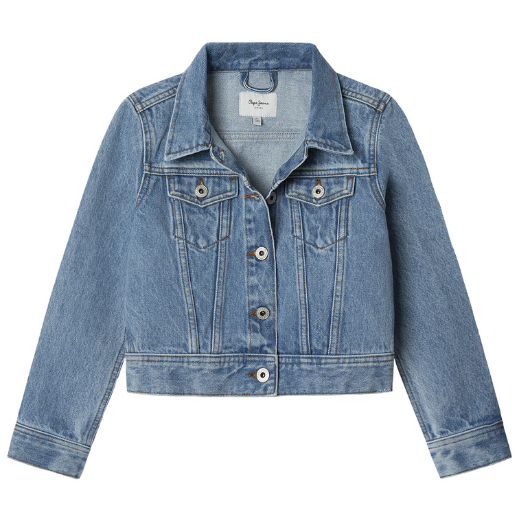 CAZADORA VAQUERA NIÑA PEPE JEANS CROPPED