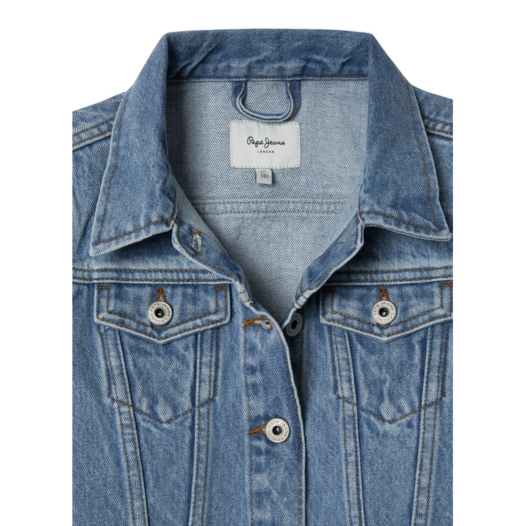 CAZADORA VAQUERA NIÑA PEPE JEANS CROPPED