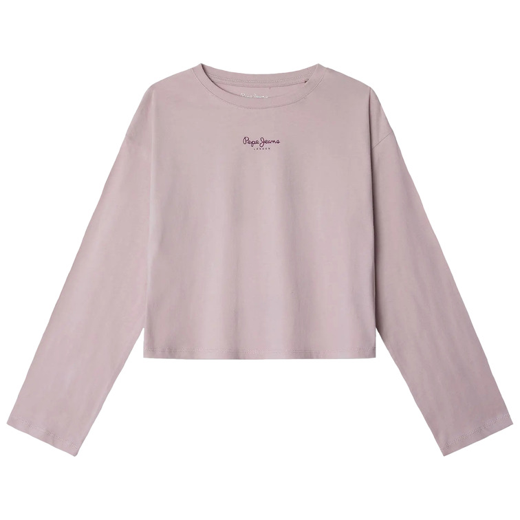 CAMISETA NIÑA PEPE JEANS CON ESTAMPADO Y FIT HOLGADO