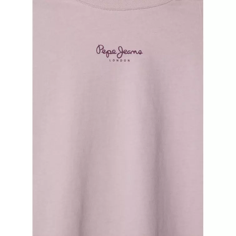 CAMISETA NIÑA PEPE JEANS CON ESTAMPADO Y FIT HOLGADO