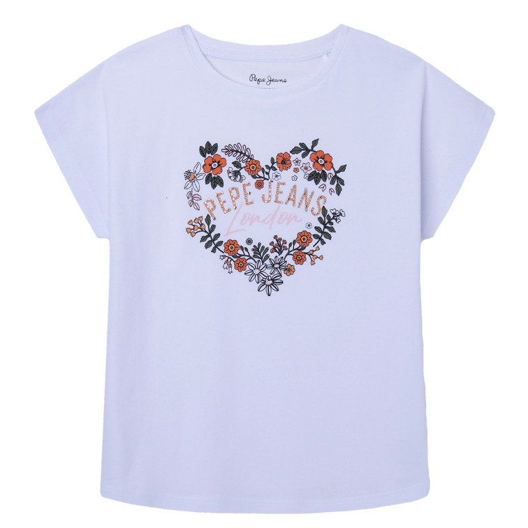 CAMISETA LOGO ESTAMPADO NIÑA PEPE JEANS GAUTIER