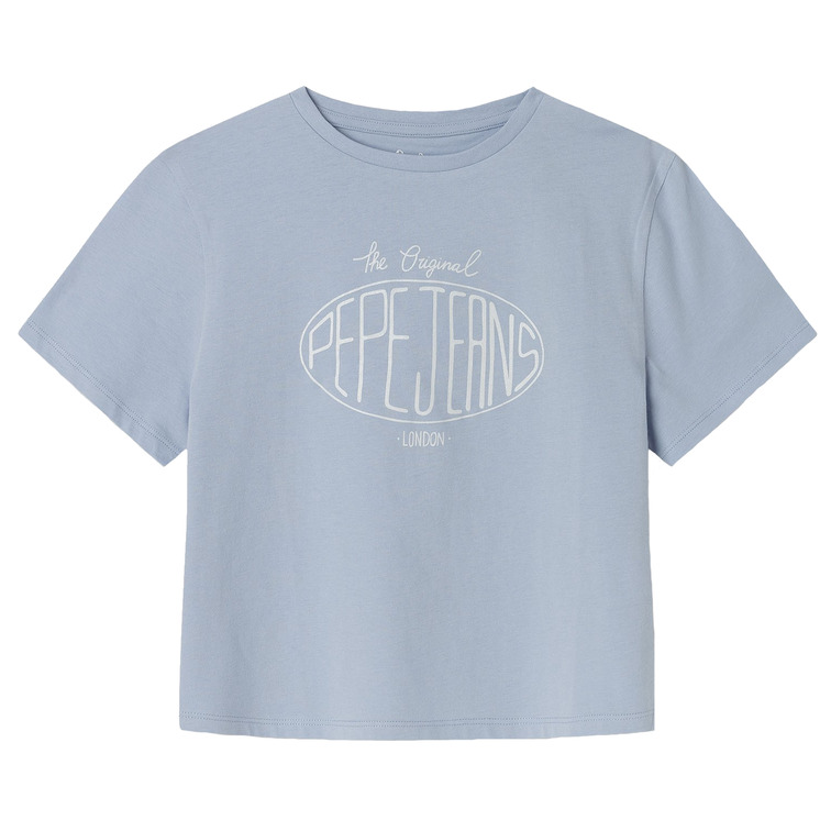 CAMISETA NIÑA PEPE JEANS LOGO ESTAMPADO FIT HOLGADO