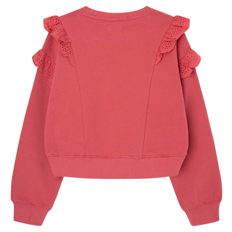 SUDADERA CON VOLANTES NIÑA PEPE JEANS JUNE