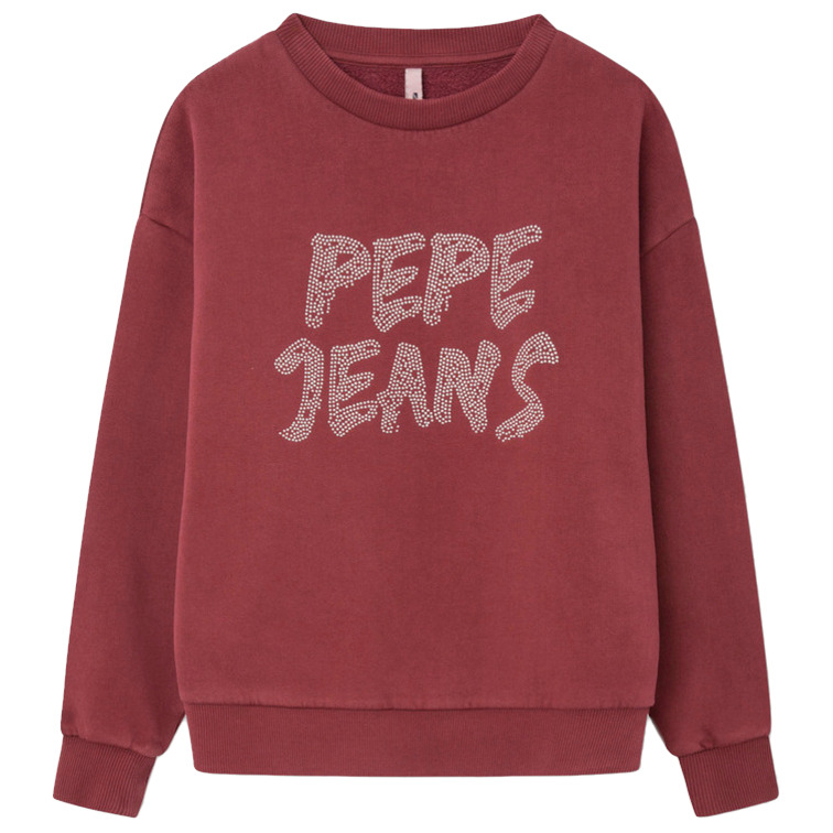 SUDADERA LOGO STRASS NIÑA PEPE JEANS SALOME