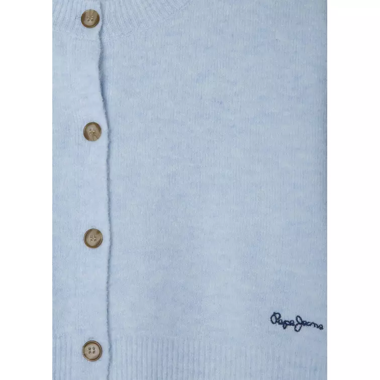 CÁRDIGAN DE PUNTO NIÑA PEPE JEANS CUELLO REDONDO