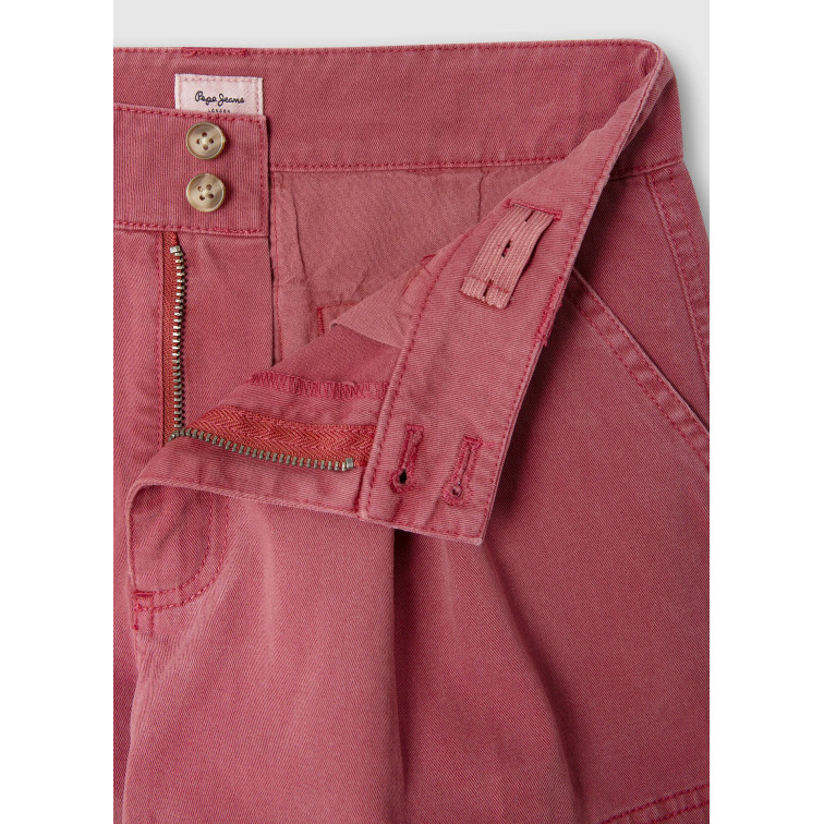 PANTALÓN CORTO NIÑA  PEPE JEANS IVORY SHORTS