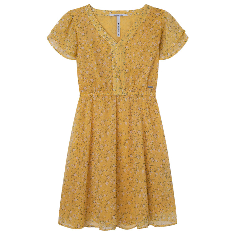 VESTIDO CHIFÓN FLORES NIÑA PEPE JEANS HOLLY