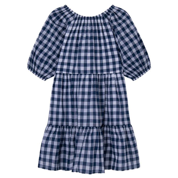 VESTIDO ESTAMPADO CUADROS NIÑA PEPE JEANS SORETA