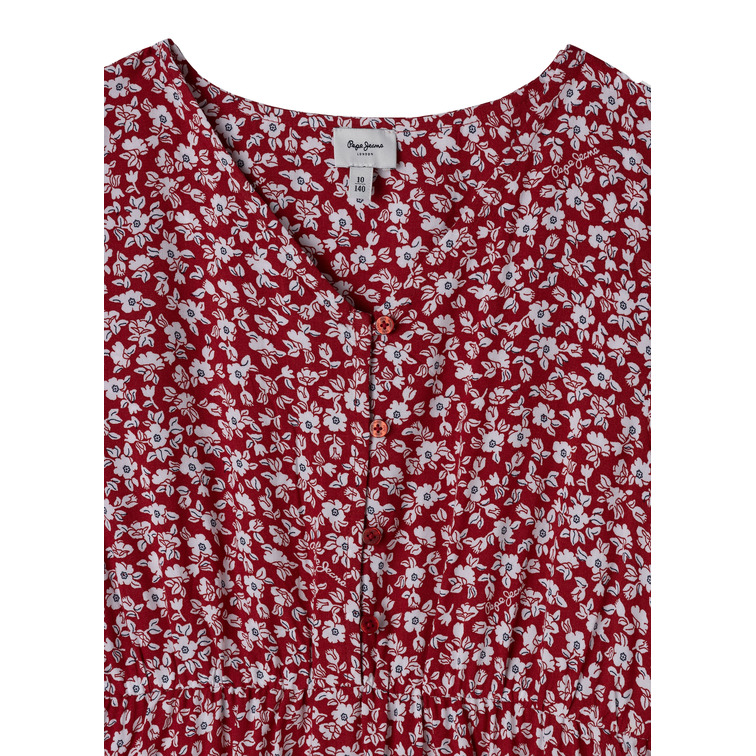 VESTIDO NIÑA PEPE JEANS MANGA FRANCESA