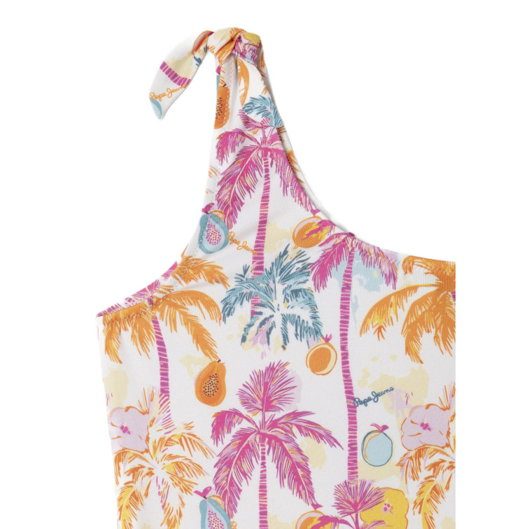 BAÑADOR NIÑA  PEPE JEANS TROPICAL ASY SWIMSUIT