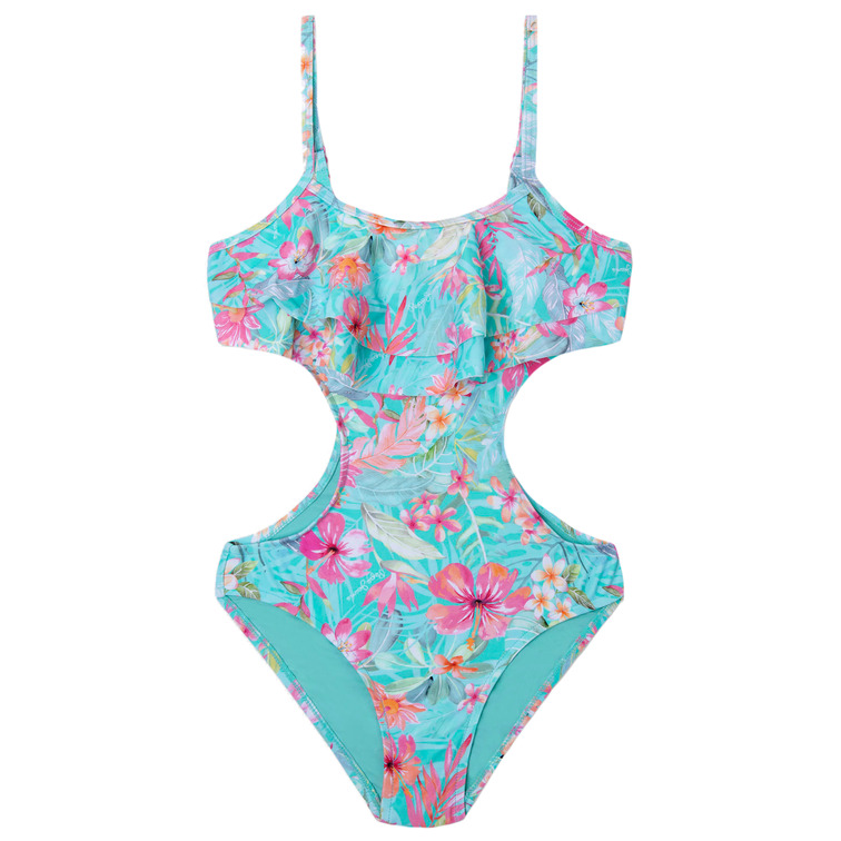 BAÑADOR ESTAMPADO FLORES PASTEL NIÑA PEPE JEANS MARTINA