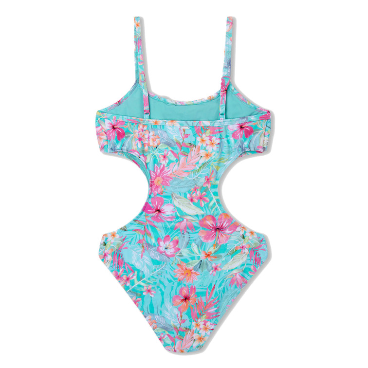 BAÑADOR ESTAMPADO FLORES PASTEL NIÑA PEPE JEANS MARTINA